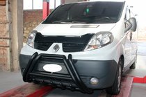 Opel Vivaro 2001–2015 Přední ochranný rám F1-01 Black (nerez) fotografie 3