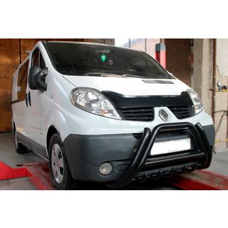 Přední ochranný rám F1-01 Black (nerez) Opel Vivaro 2001–2015 fotografie 2
