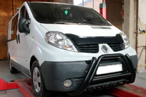 Nissan Primastar 2002–2014 Přední ochranný rám F1-01 Black (nerez) fotografie 2