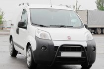 Fiat Fiorino/Qubo 2008–2024 Přední ochranný rám WT006 Black (nerez) fotografie 2