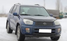Toyota Rav 4 2001–2005 Přední ochranný rám ST014-1 Black (nerez) fotografie 2