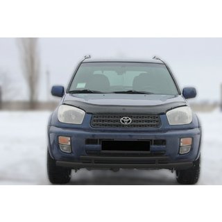 Přední ochranný rám ST014-1 Black (nerez) Toyota Rav 4 2001–2005 fotografie 1