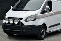 Ford Custom 2013–2022 Přední ochranný rám (bullbar) WT022 Black (nerez) fotografie 3