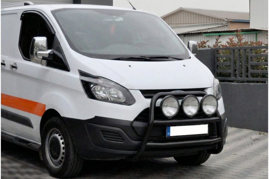 Ford Custom 2013–2022 Přední ochranný rám (bullbar) WT022 Black (nerez) Image
