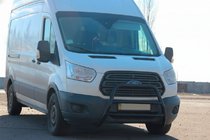 Ford Transit 2014– Přední ochranný rám (bullbar) WT022 Black (nerez) fotografie 1