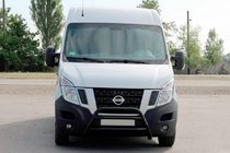 Renault Master 2011–2023 Přední ochranný rám (bullbar) WT022 Black (nerez) fotografie 1