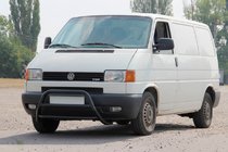Volkswagen T4 Transporter 1990–2003 Přední ochranný rám WT022 Black (nerez) fotografie 3
