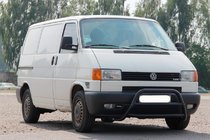 Volkswagen T4 Transporter 1990–2003 Přední ochranný rám WT022 Black (nerez) fotografie 2