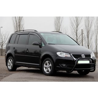 Přední ochranný rám WT022 Black (nerez) Volkswagen Touran 2003–2010 fotografie 3