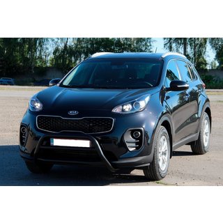 Bullbar WT023 Black (nerez) fotografie 3