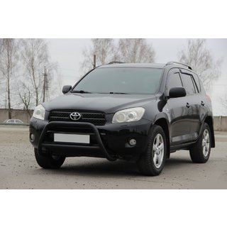 Přední ochranný rám WT022 Black (nerez) Toyota Rav 4 2006–2013 fotografie 1