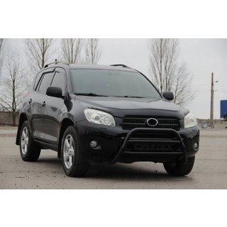 Přední ochranný rám WT022 Black (nerez) Toyota Rav 4 2006–2013 fotografie 2