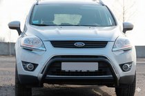 Ford Kuga 2008–2013 Přední ochranný rám WT007 Black (nerez) fotografie 1