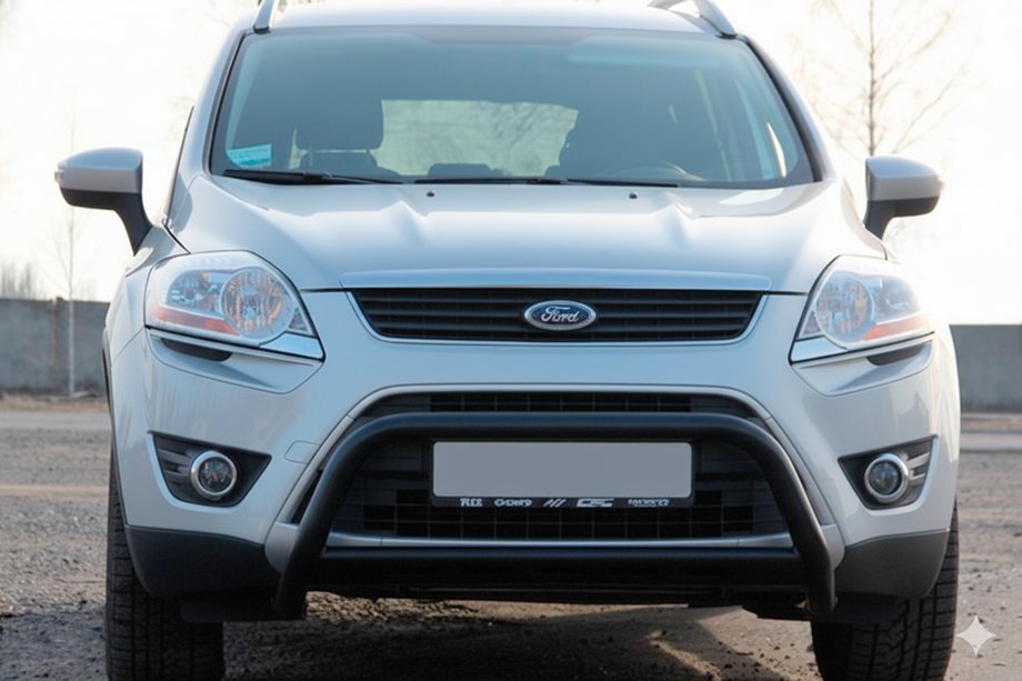 Ford Kuga 2008–2013 Přední ochranný rám WT007 Black (nerez) Image