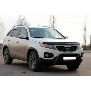 Přední ochranný rám WT007 Black (nerez) Kia Sorento II XM 2009–2014 fotografie 3
