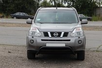 Nissan X-trail T31 2007–2014 Přední ochranný rám WT007 Black (nerez) fotografie 2