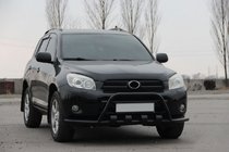 Toyota Rav 4 2006–2013 Přední ochranný rám WT-ST15 Black (nerez) fotografie 1