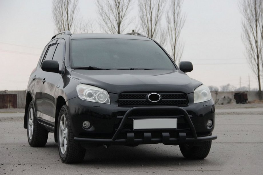 Toyota Rav 4 2006–2013 Přední ochranný rám WT-ST15 Black (nerez) Image
