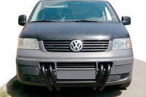 Volkswagen T5 Transporter 2003–2010 Přední ochranný rám (bullbar) ST006-04 Nizdri Black (nerez) fotografie 1