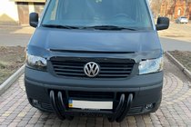 Volkswagen T5 Transporter 2003–2010 Přední ochranný rám (bullbar) ST006-04 Nizdri Black (nerez) fotografie 2