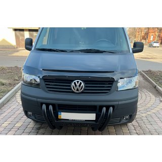 Přední ochranný rám (bullbar) ST006-04 Nizdri Black (nerez) Volkswagen T5 Transporter 2003–2010 fotografie 2