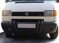 Volkswagen T4 Transporter 1990–2003 Přední ochranný rám ST006 Black (nerez) fotografie 1