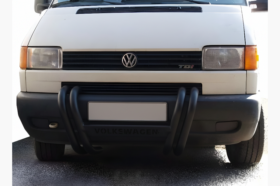 Volkswagen T4 Transporter 1990–2003 Přední ochranný rám ST006 Black (nerez) Image