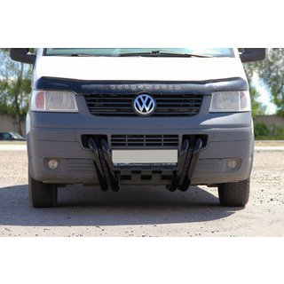 Přední ochranný rám ST006-15 „nozdry“ Black (nerez) Volkswagen T5 Transporter 2003–2010