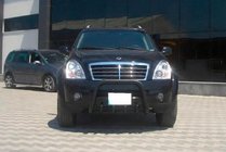 SsangYong Rexton I 2001–2017 Nerezový bullbar QT006 Black fotografie 4