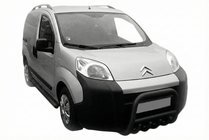 Citroen Nemo 2007–2017 Přední ochranný rám QT006 Black (nerez) fotografie 1