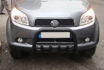 Daihatsu Terios 2006–2017 Přední ochranný rám QT006 Black (nerez) fotografie 5