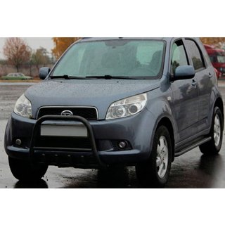 Přední ochranný rám QT006 Black (nerez) Daihatsu Terios 2006–2017 fotografie 1