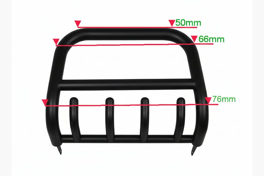 Honda HR-V 1998–2006 Přední bullbar QT006 Black (nerez) Image
