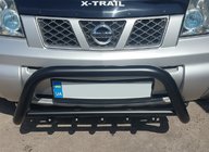 Nissan X-trail T30 2002–2007 Přední bullbar QT006 Black (nerez) fotografie 2