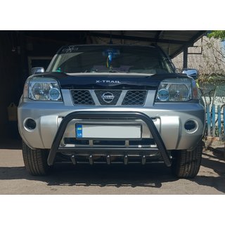 Přední bullbar QT006 Black (nerez) fotografie 1