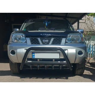 Přední bullbar QT006 Black (nerez) fotografie 1