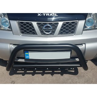 Přední bullbar QT006 Black (nerez) fotografie 2