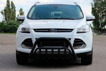 Ford Kuga/Escape 2013–2019 Přední ochranný rám WT002 Black (nerez) fotografie 1