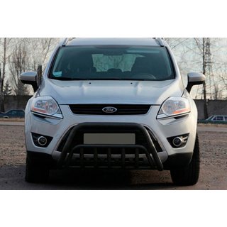 Přední ochranný rám WT002 Black (nerez) Ford Kuga 2008–2013 fotografie 2