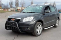 Geely Emgrand X7 2011– Přední ochranný rám WT002 Black (nerez) fotografie 3