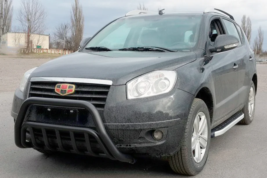 Geely Emgrand X7 2011– Přední ochranný rám WT002 Black (nerez) Image