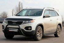 Kia Sorento II XM 2009–2014 Přední ochranný rám (bullbar) WT002/2 Black (nerez) fotografie 1