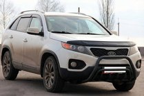Kia Sorento II XM 2009–2014 Přední ochranný rám (bullbar) WT002/2 Black (nerez) fotografie 2
