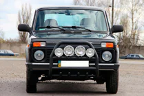 Lada Niva a Urban 1977– Přední ochranný rám QT007 Black (nerez) fotografie 1