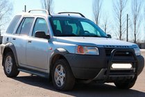 Land Rover Freelander I 1997–2006 Přední ochranný rám QT007 Black (nerez) fotografie 1