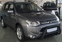 Mitsubishi Outlander 2012–2021 Přední ochranný rám WT002 Black (nerez) fotografie 2