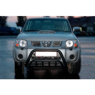 Přední ochranný rám WT002 Black (nerez) Nissan NP300 1999–2015 fotografie 2