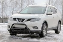 Nissan X-trail T32/Rogue 2014–2021 Přední ochranný rám WT002 Black (nerez) fotografie 3