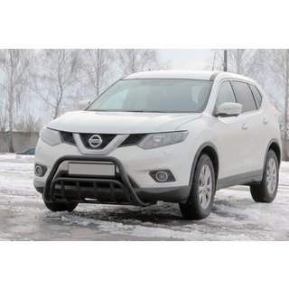 Přední ochranný rám WT002 Black (nerez) Nissan X-trail T32/Rogue 2014–2021 fotografie 3