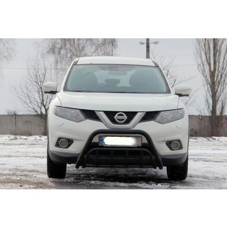 Přední ochranný rám WT002 Black (nerez) Nissan X-trail T32/Rogue 2014–2021 fotografie 1
